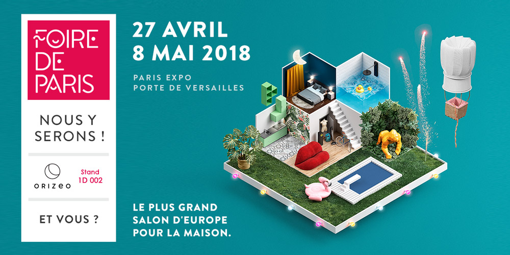 Orizeo à la foire de Paris 2018